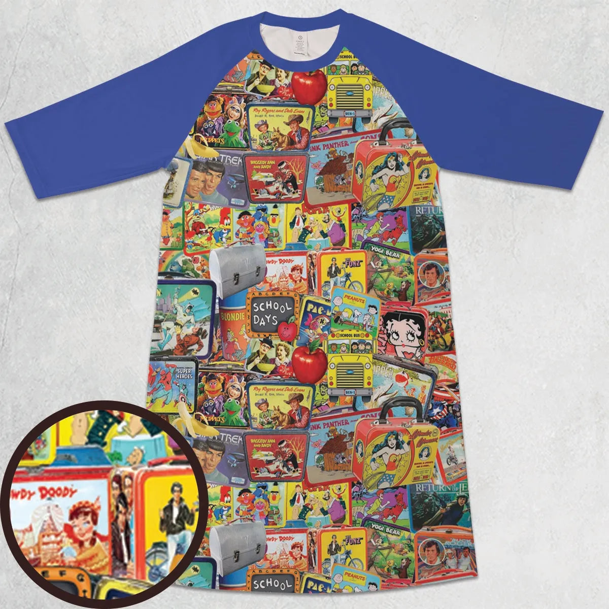 3/4 Sleeve Raglan Dress - AET95BR6