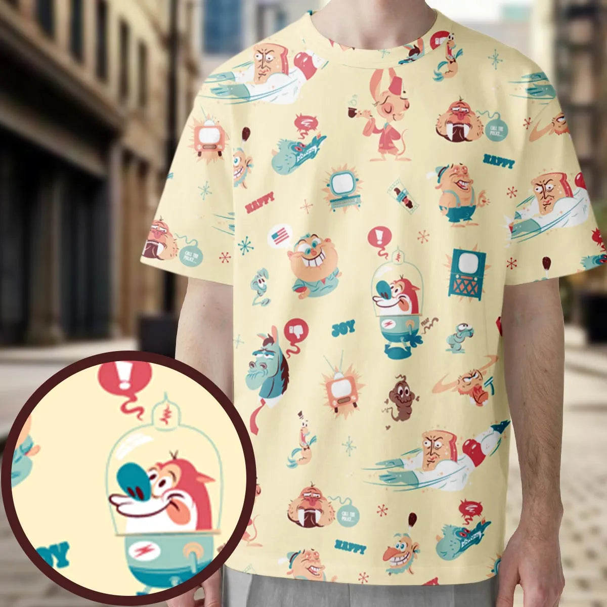All-Over Print Unisex T-Shirt - VX96YX5J