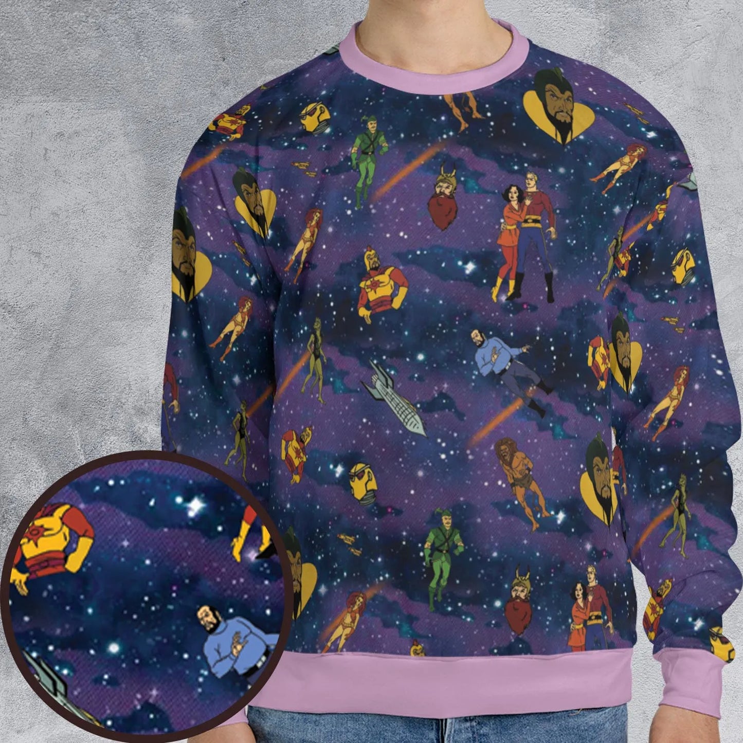 All-over Print Sweatshirt - 8PPHE8B2