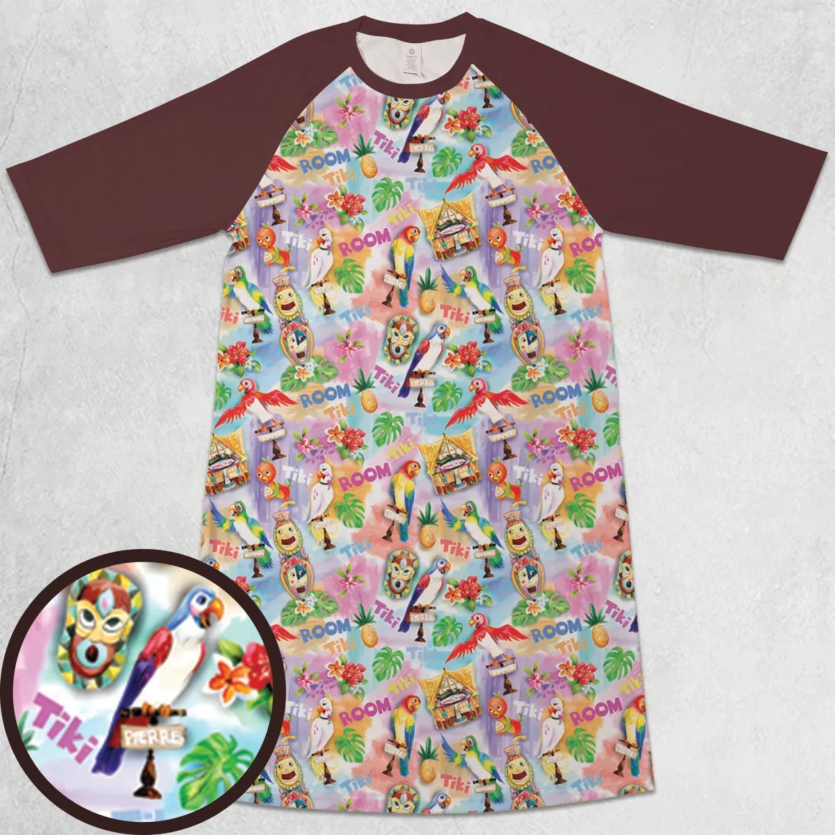 3/4 Sleeve Raglan Dress - SSLLLCFQ