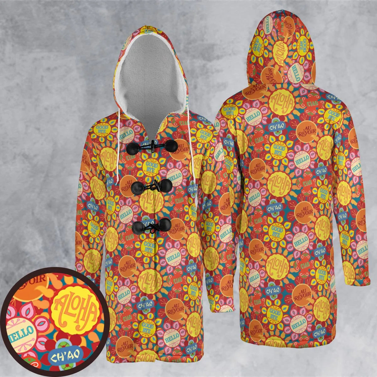 Hooded Cloak Coat - 2S8KEFYB