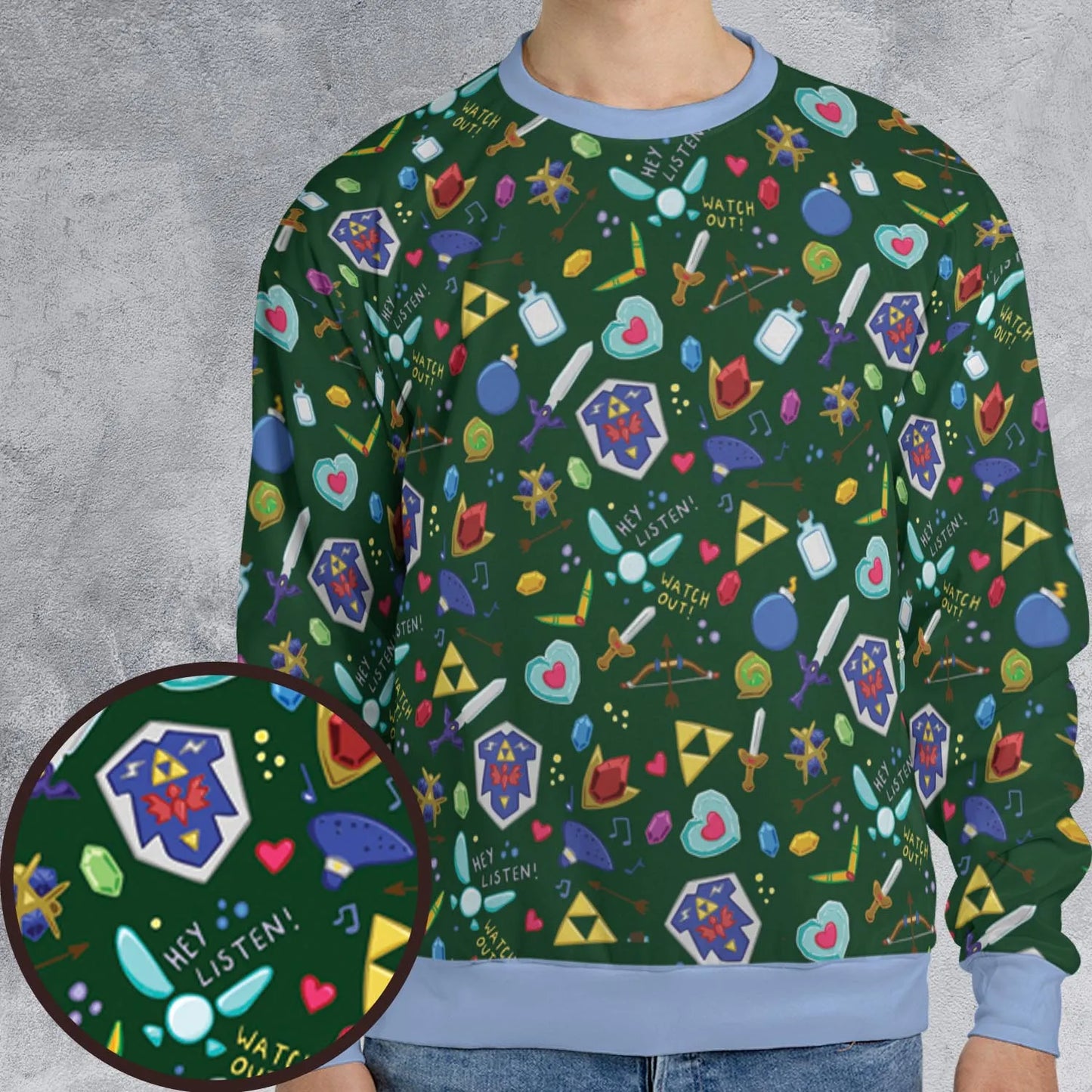 All-over Print Sweatshirt - UHMTCA16