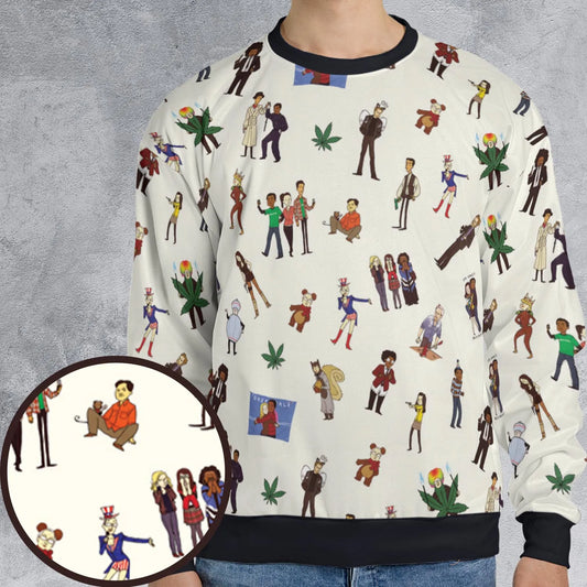 All-over Print Sweatshirt - 2KZ2ACYA