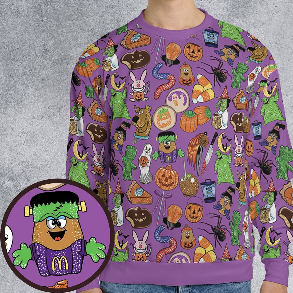 All-over Print Sweatshirt - TVPRRQJA -  - 1