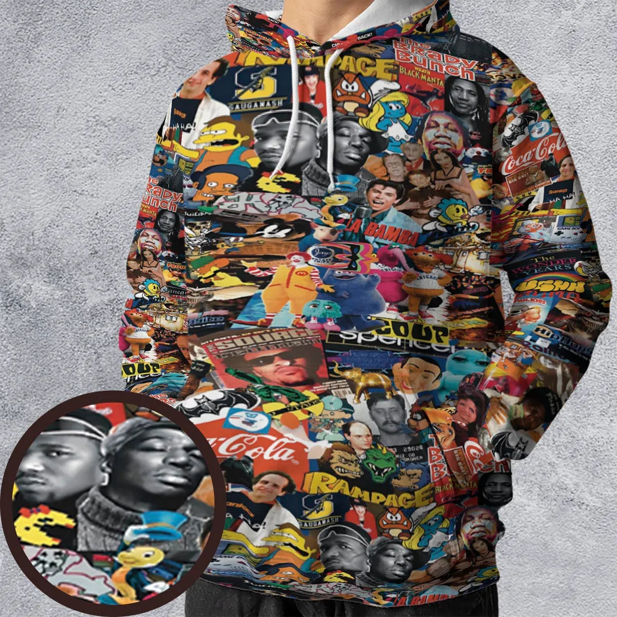 All-over Print Hoodie - 8NCFD3BE
