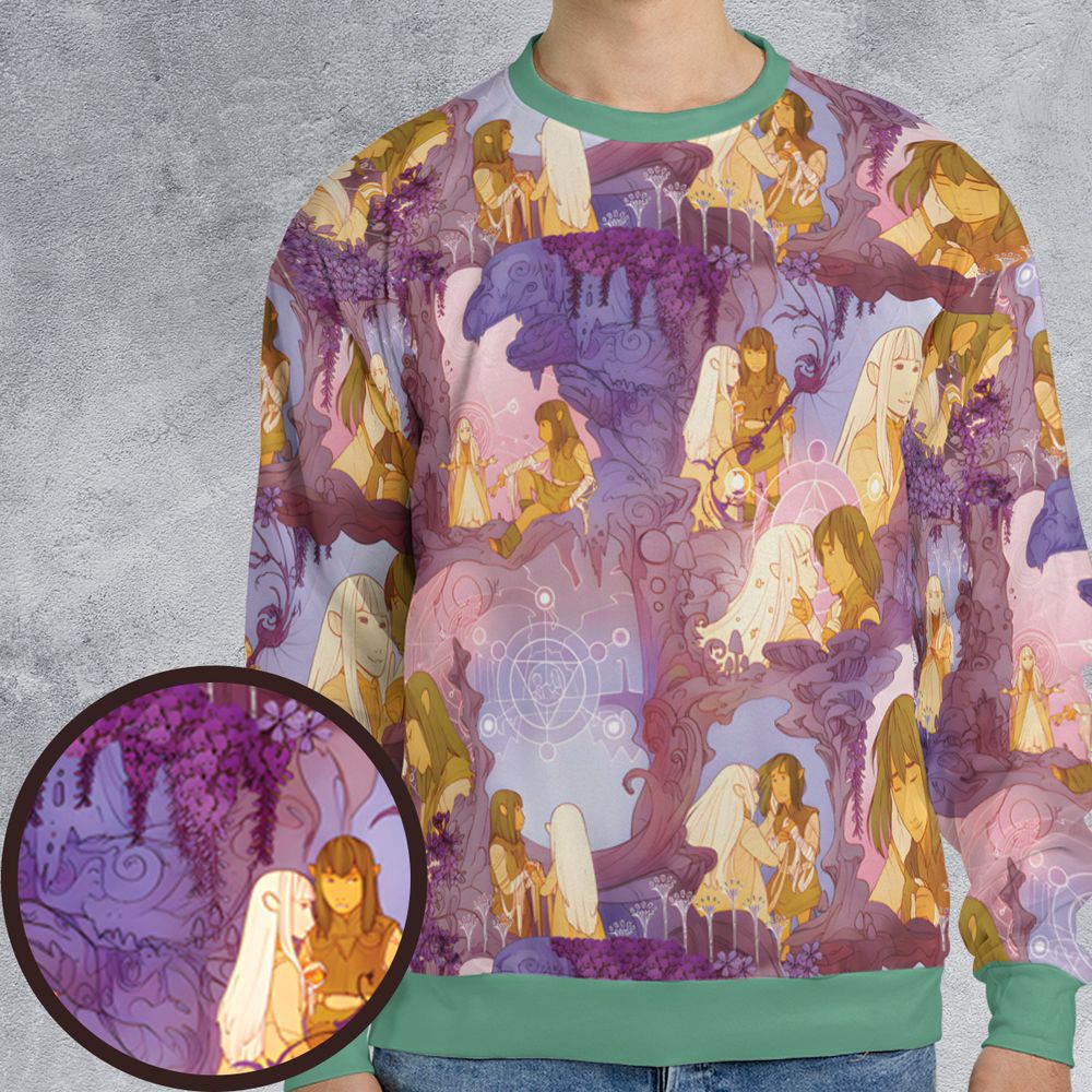 All-over Print Sweatshirt - DU3YVCHR -  - 1