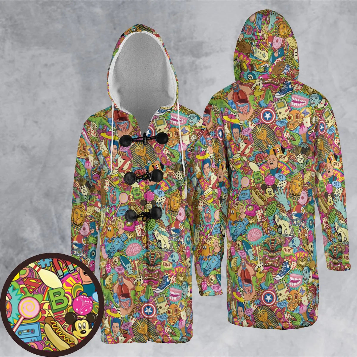 Hooded Cloak Coat - 95RS2CJJ
