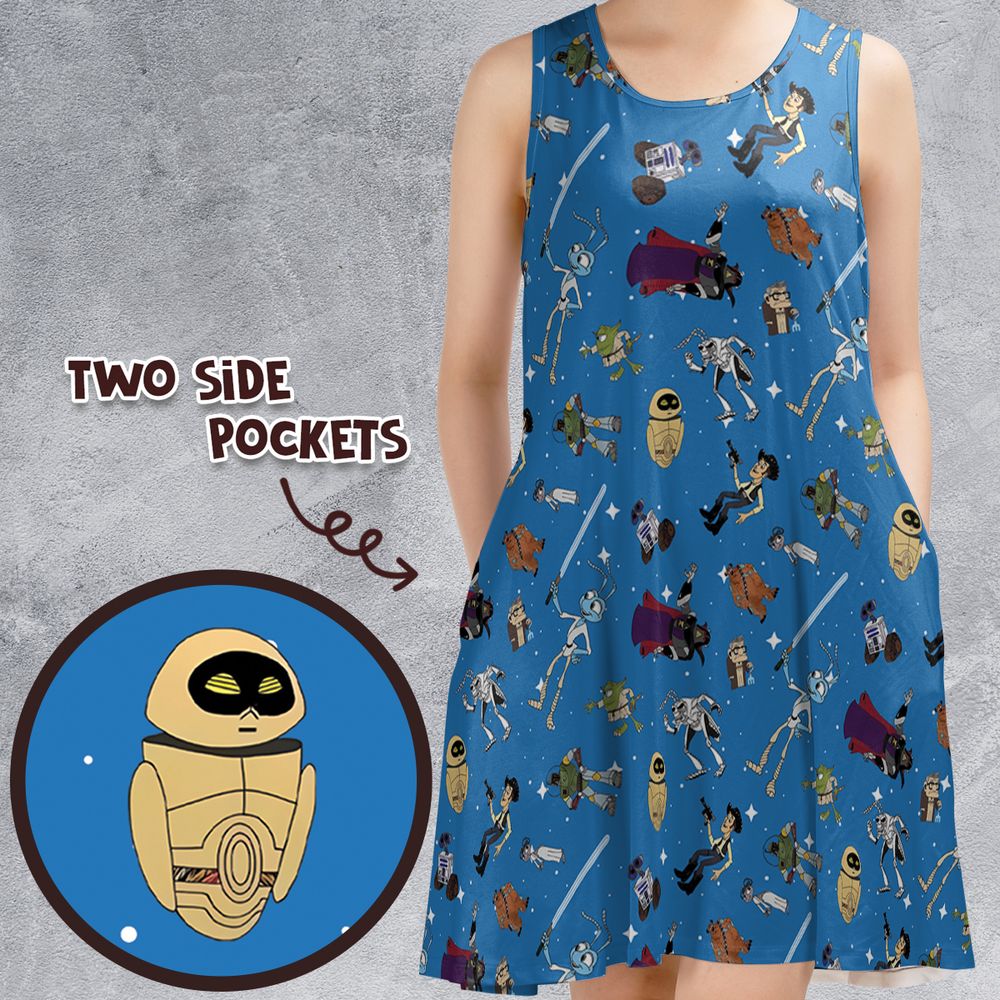 Sleeveless Dress - 3S3XB1QM -  - 1