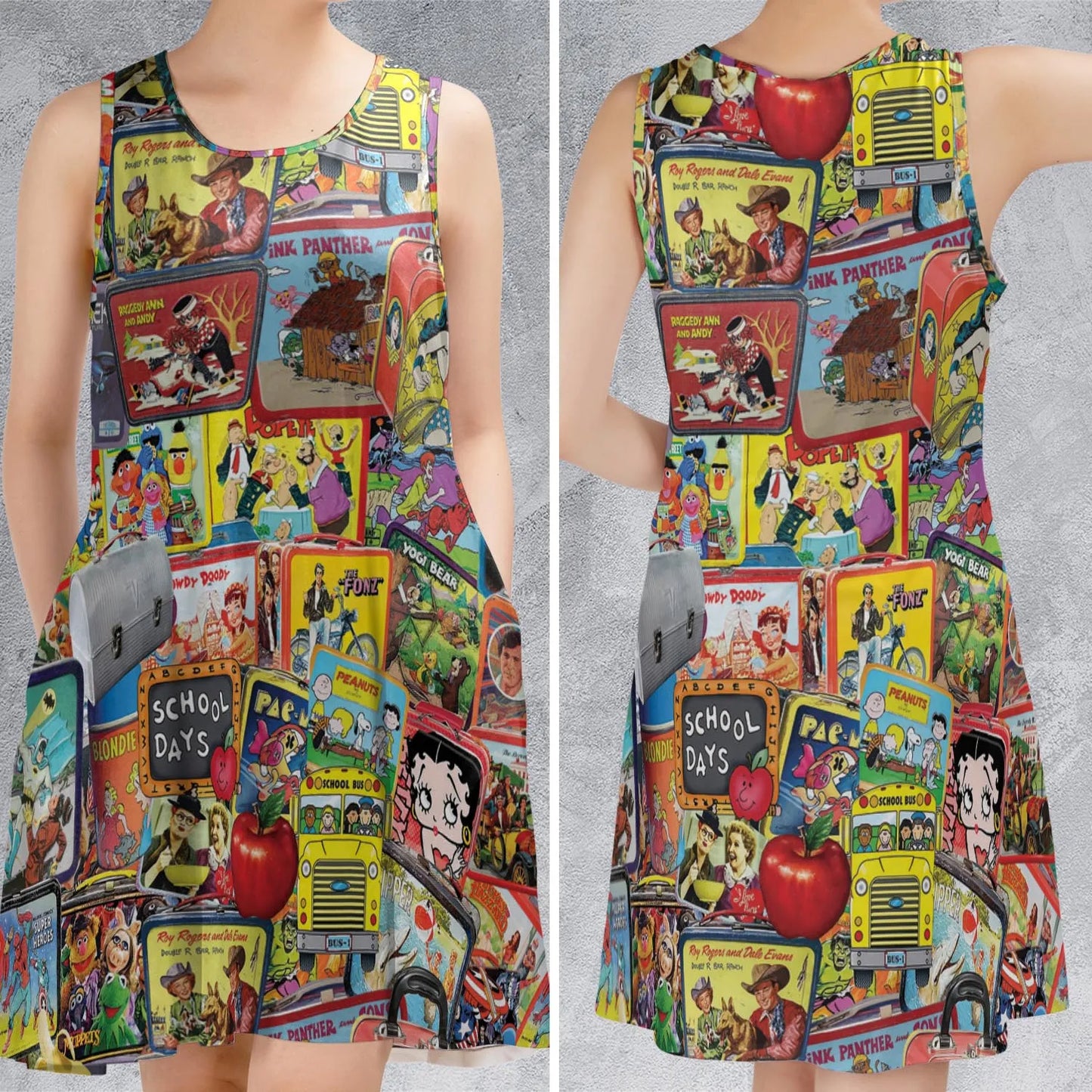 Sleeveless Dress - 5ECGQ8XM