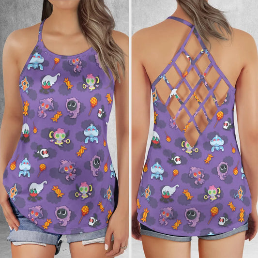 Criss Cross Tank Top - 4GMLLN8R