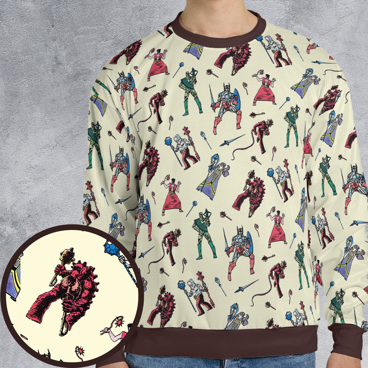 All-over Print Sweatshirt - S2C8PYP5