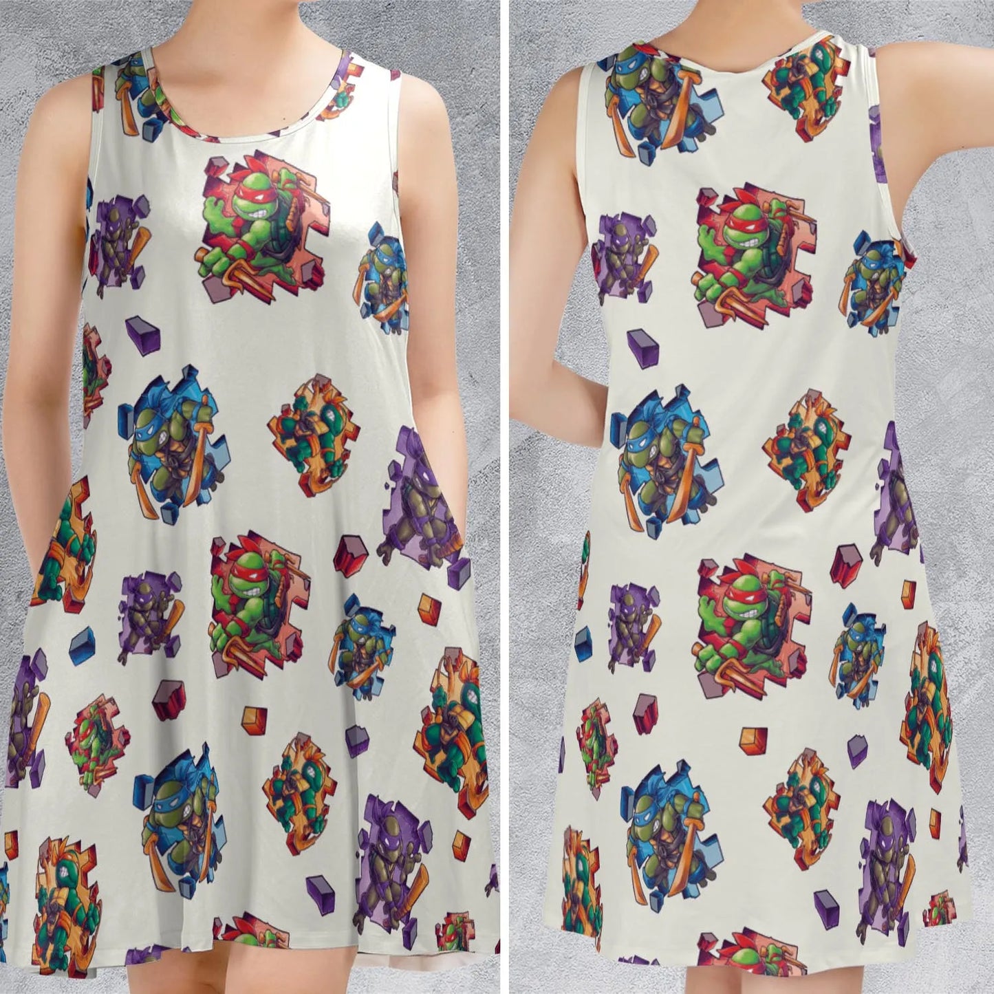 Sleeveless Dress - 8BFPUHZP