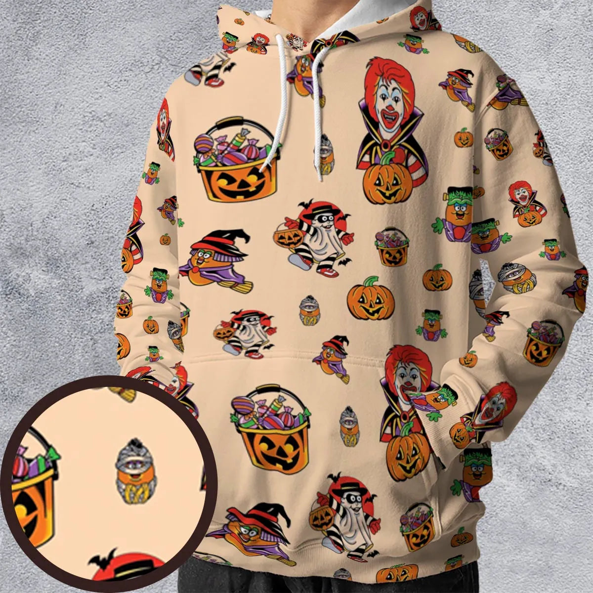 All-over Print Hoodie - VVYRS5L9