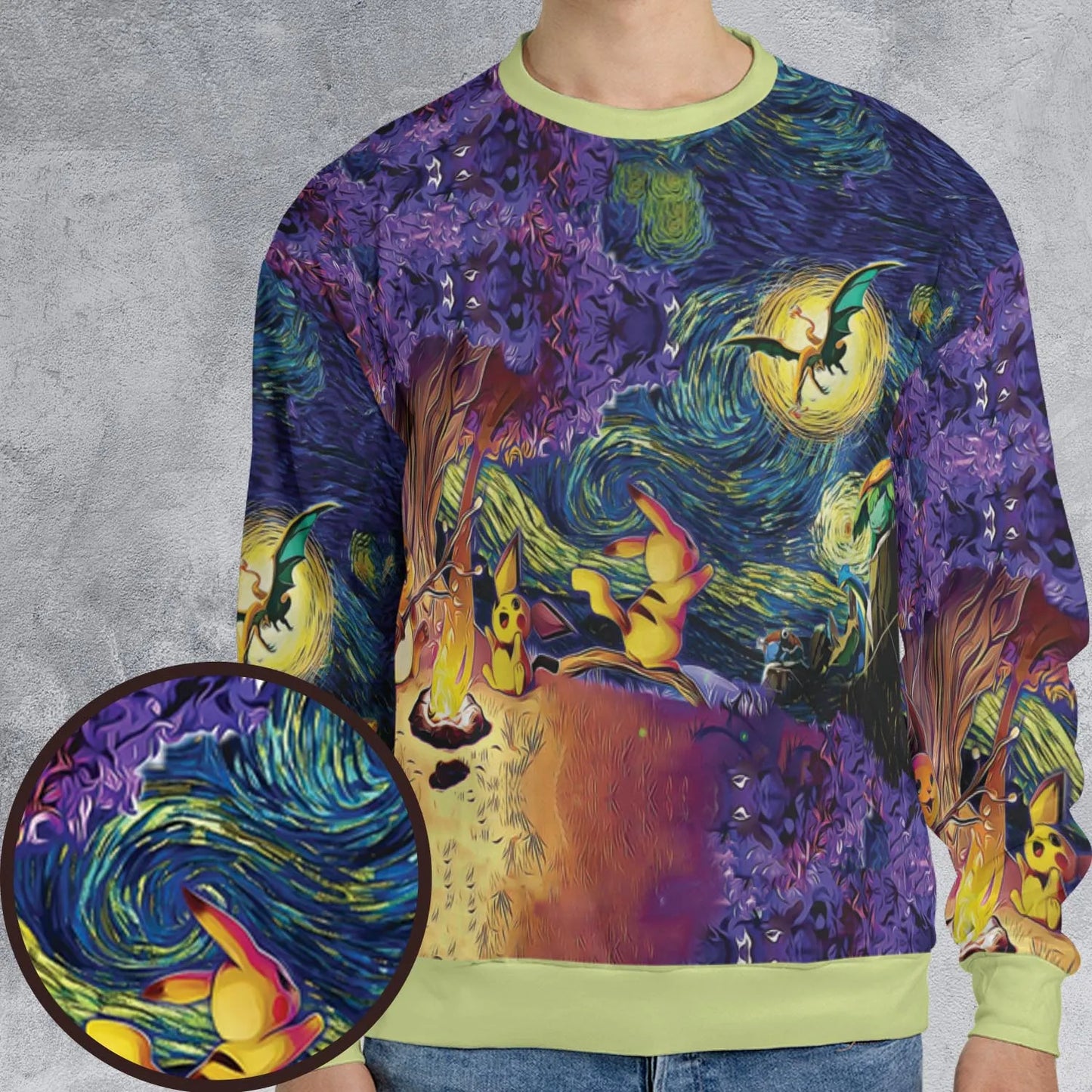 All-over Print Sweatshirt - 9SBEXA97