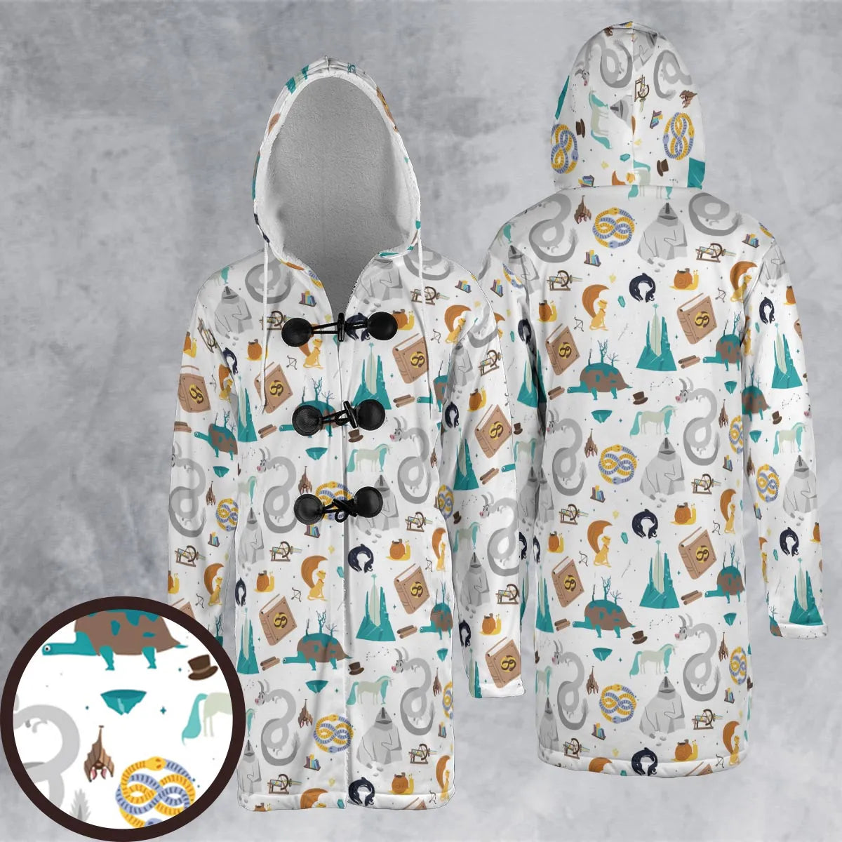 Hooded Cloak Coat - UVEQUC3K