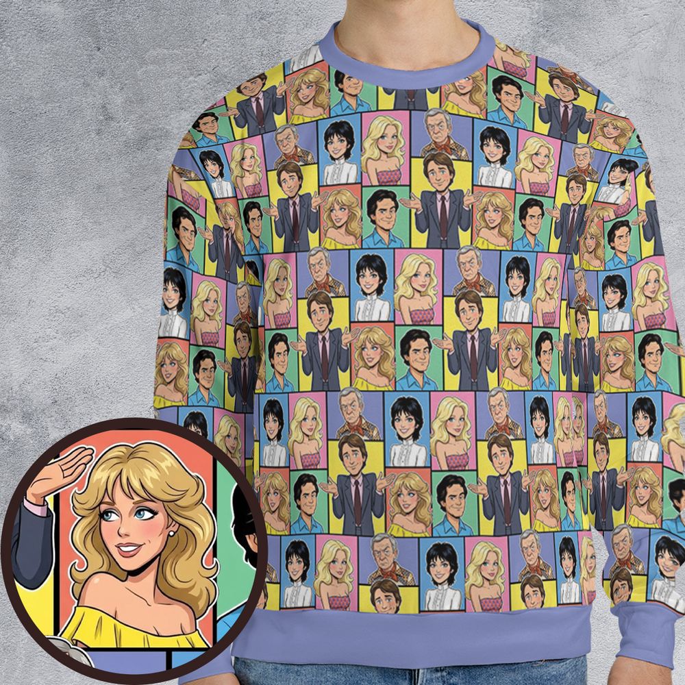 All-over Print Sweatshirt - 2Q34416E -  - 1
