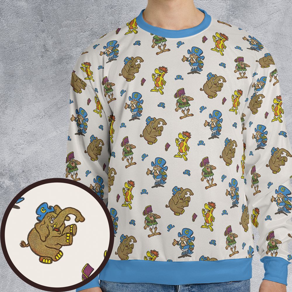 All-over Print Sweatshirt - 11V3BBH6 -  - 1