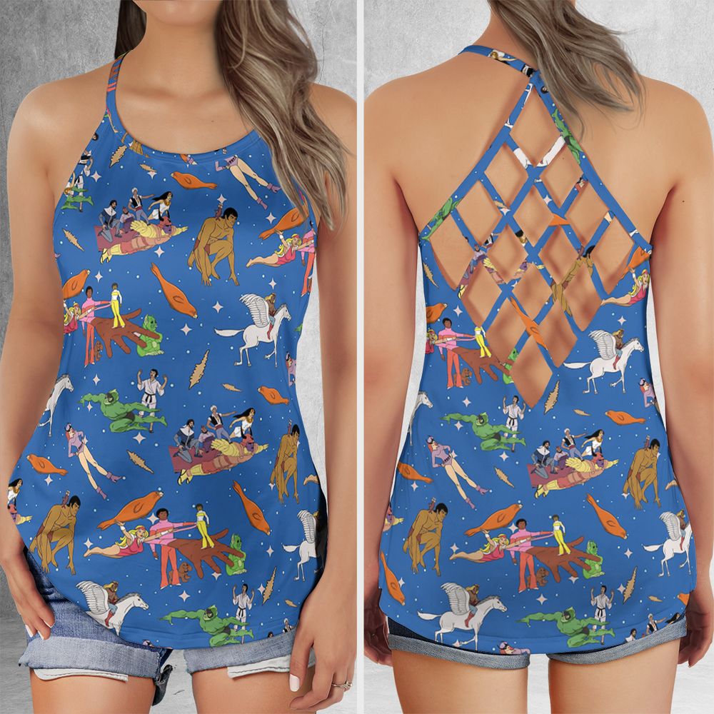 Criss Cross Tank Top - QSTWWQHH -  - 1
