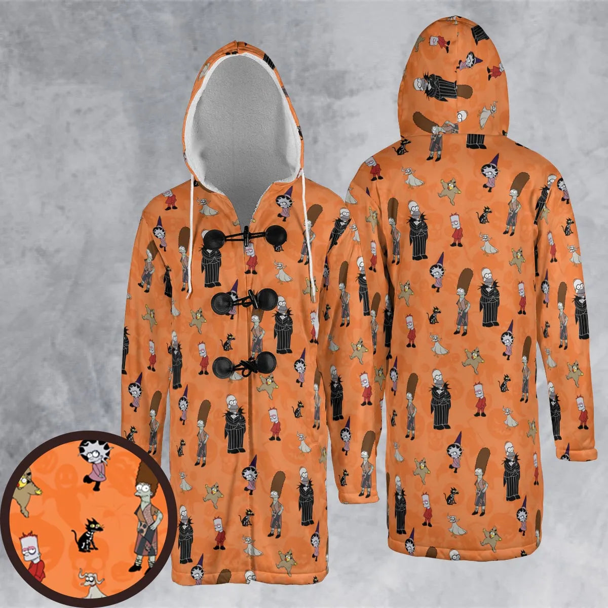 Hooded Cloak Coat - XVW833ZL
