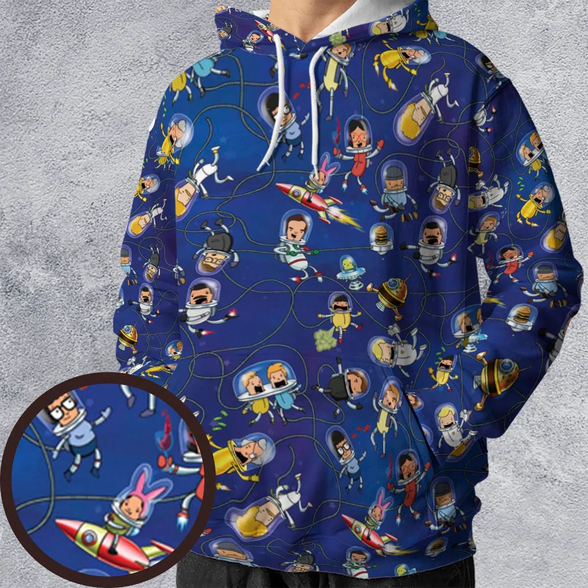 All-over Print Hoodie - GCK7U5W9