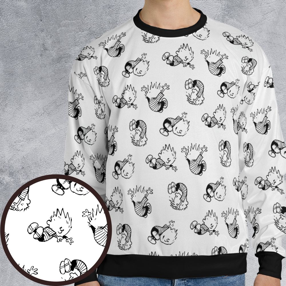 All-over Print Sweatshirt - HZNTYKWK -  - 1