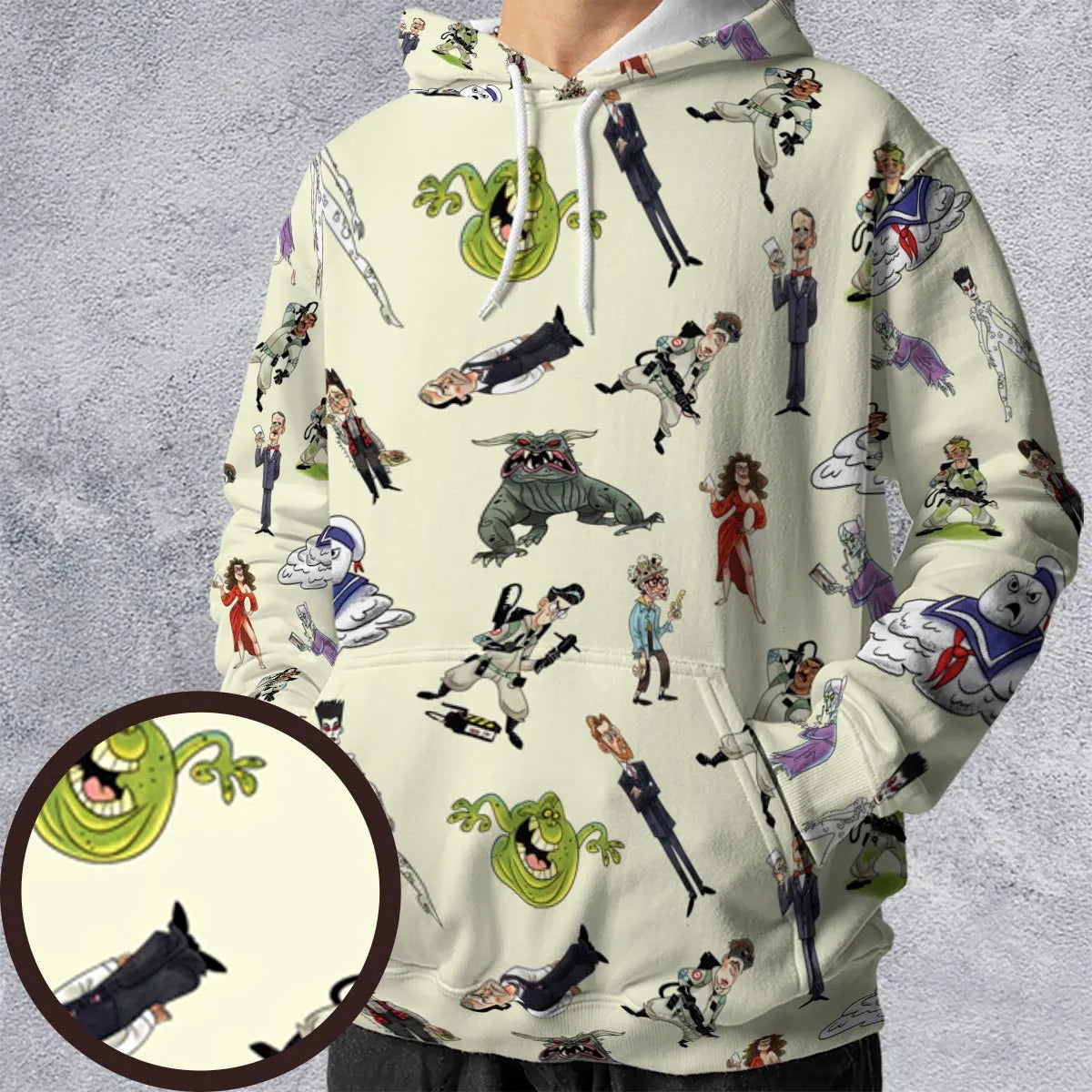 All-over Print Hoodie - N9YU9KY8