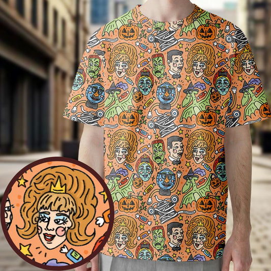 All-Over Print Unisex T-Shirt - RWA26GP4 -  - 1