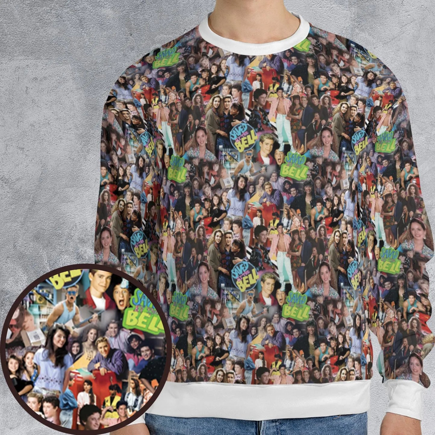 All-over Print Sweatshirt - 55XQD7VS