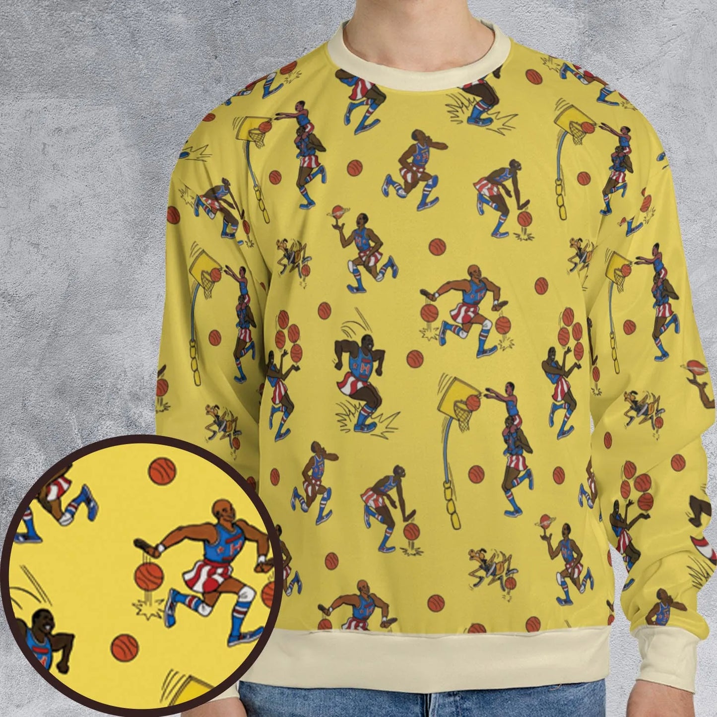 All-over Print Sweatshirt - HSEFAW7D