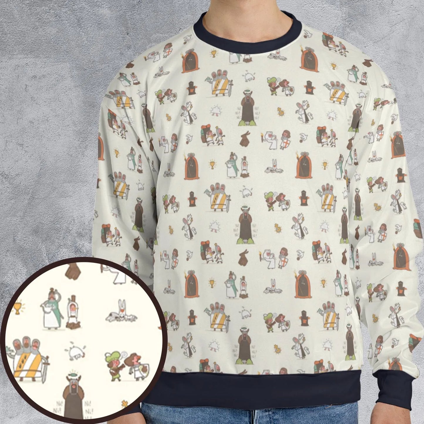 All-over Print Sweatshirt - 7EKAVJEM