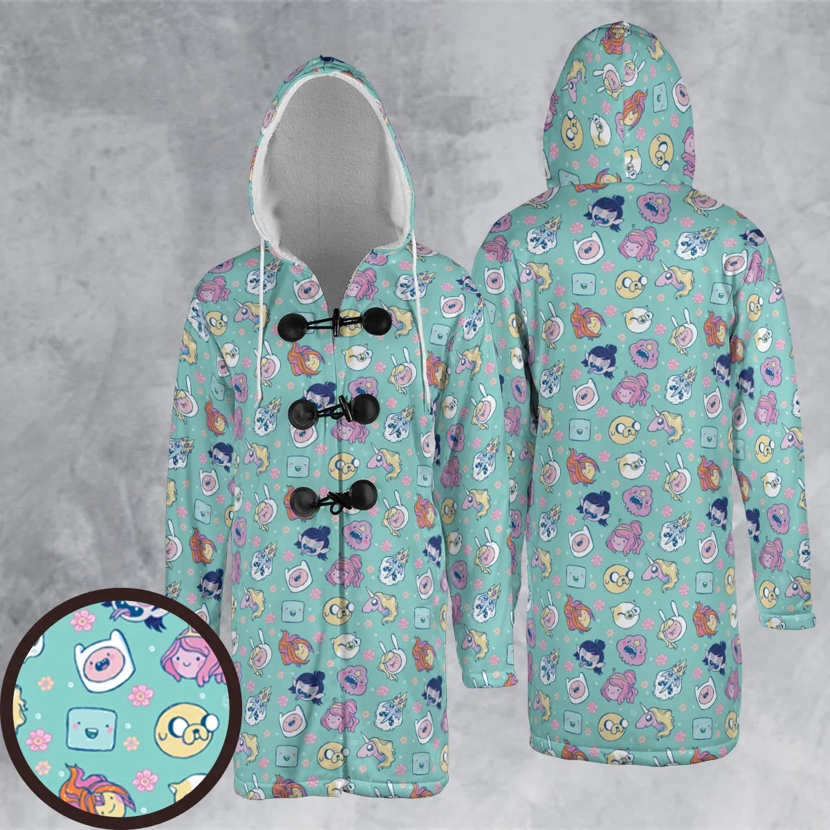 Hooded Cloak Coat - R4GZ72JB