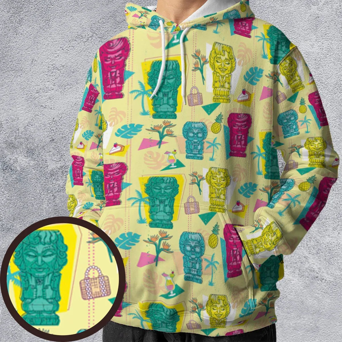 All-over Print Hoodie - 1PQ6U6DK