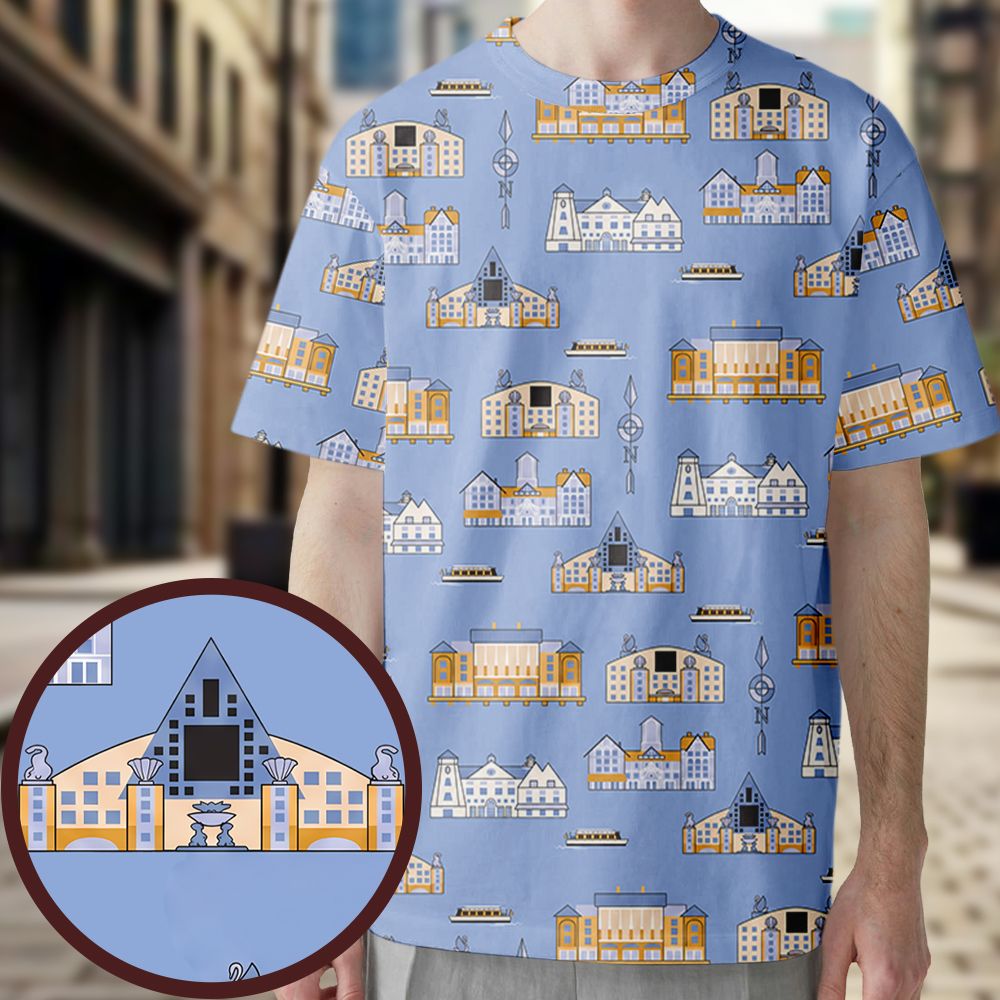 All-Over Print Unisex T-Shirt - S94VXB88 -  - 1
