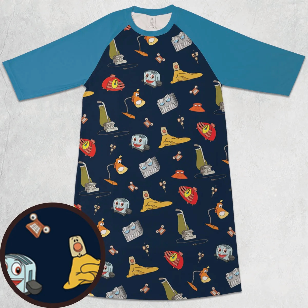 3/4 Sleeve Raglan Dress - 9H3F8UW1