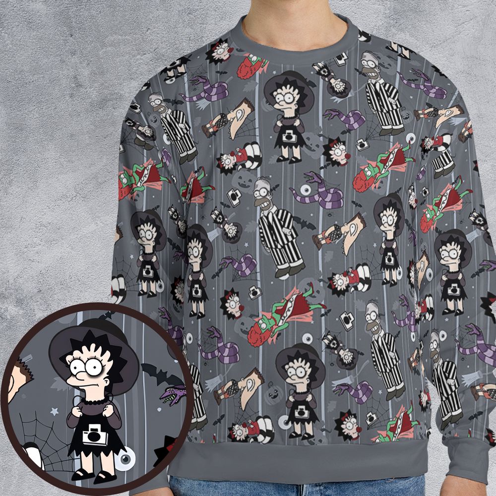 All-over Print Sweatshirt - A3XE5N6K -  - 1