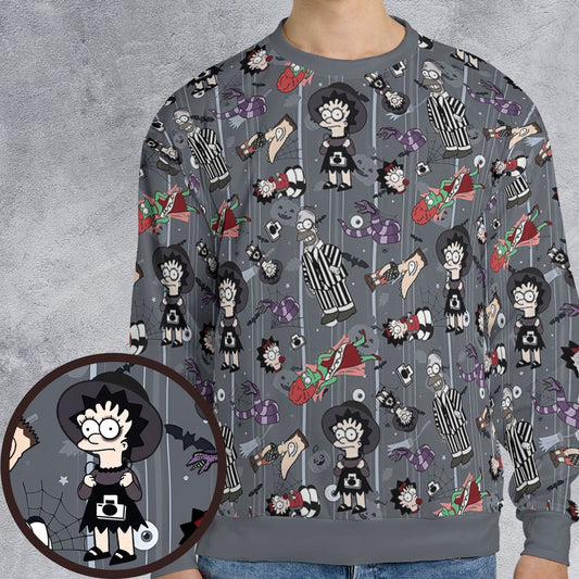 All-over Print Sweatshirt - A3XE5N6K -  - 1
