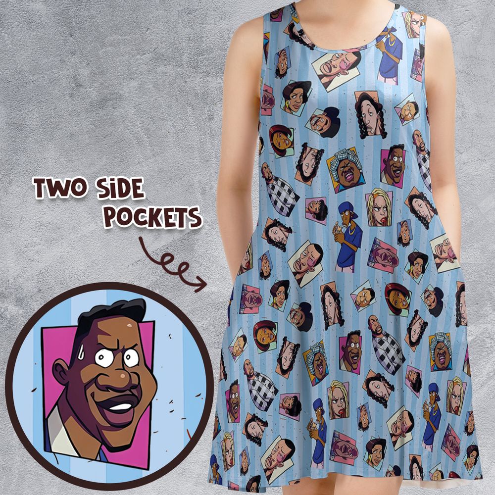 Sleeveless Dress - X84EH38U -  - 1