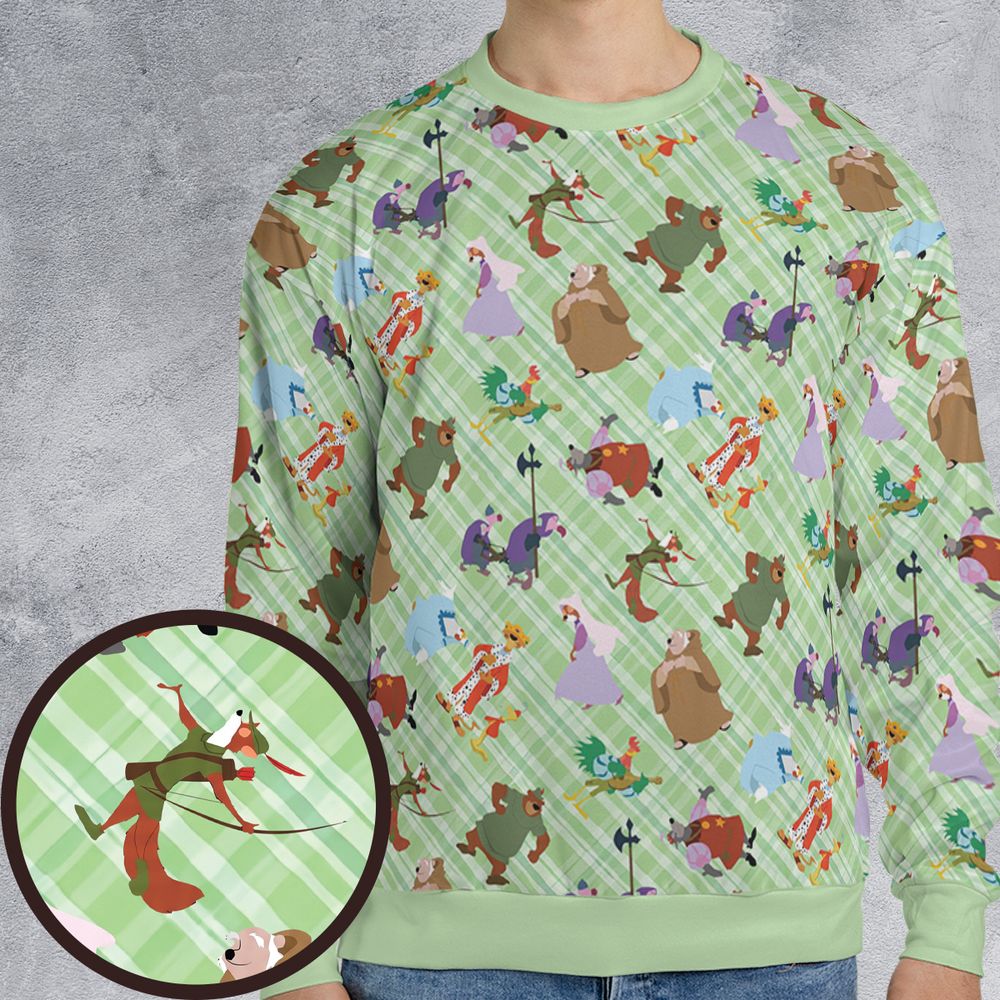 All-over Print Sweatshirt - A6T431HS -  - 1