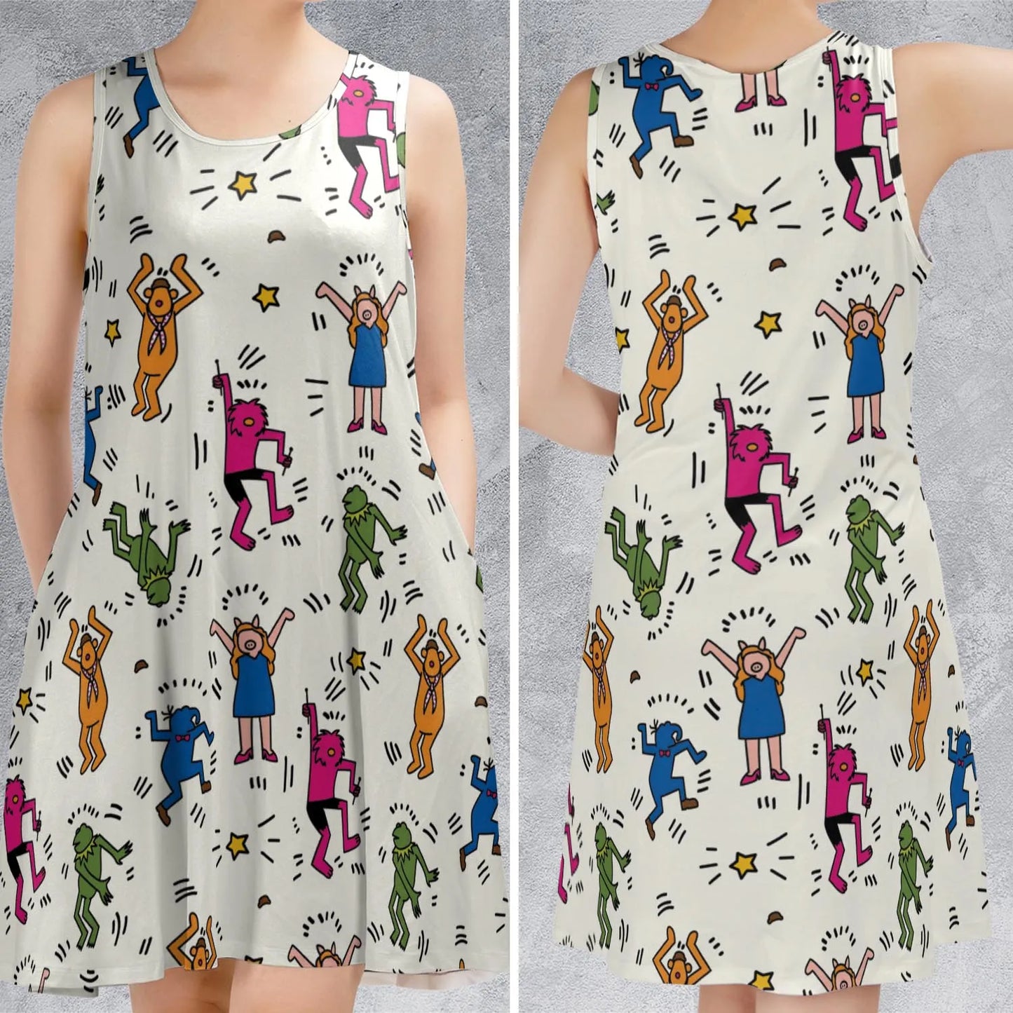Sleeveless Dress - ZPCZWNEC
