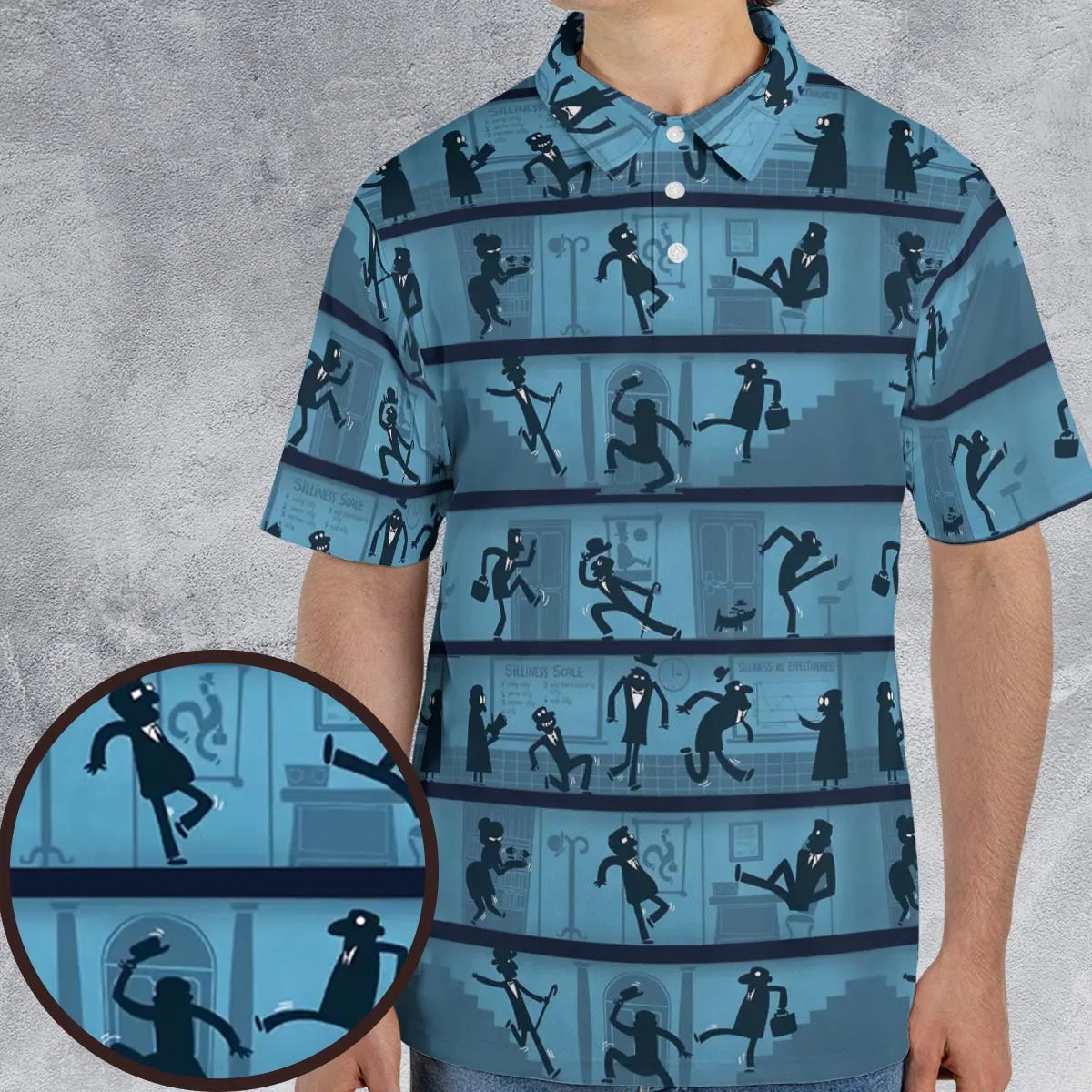 AOP Men/Women Polo Shirt - 44YEA7RE