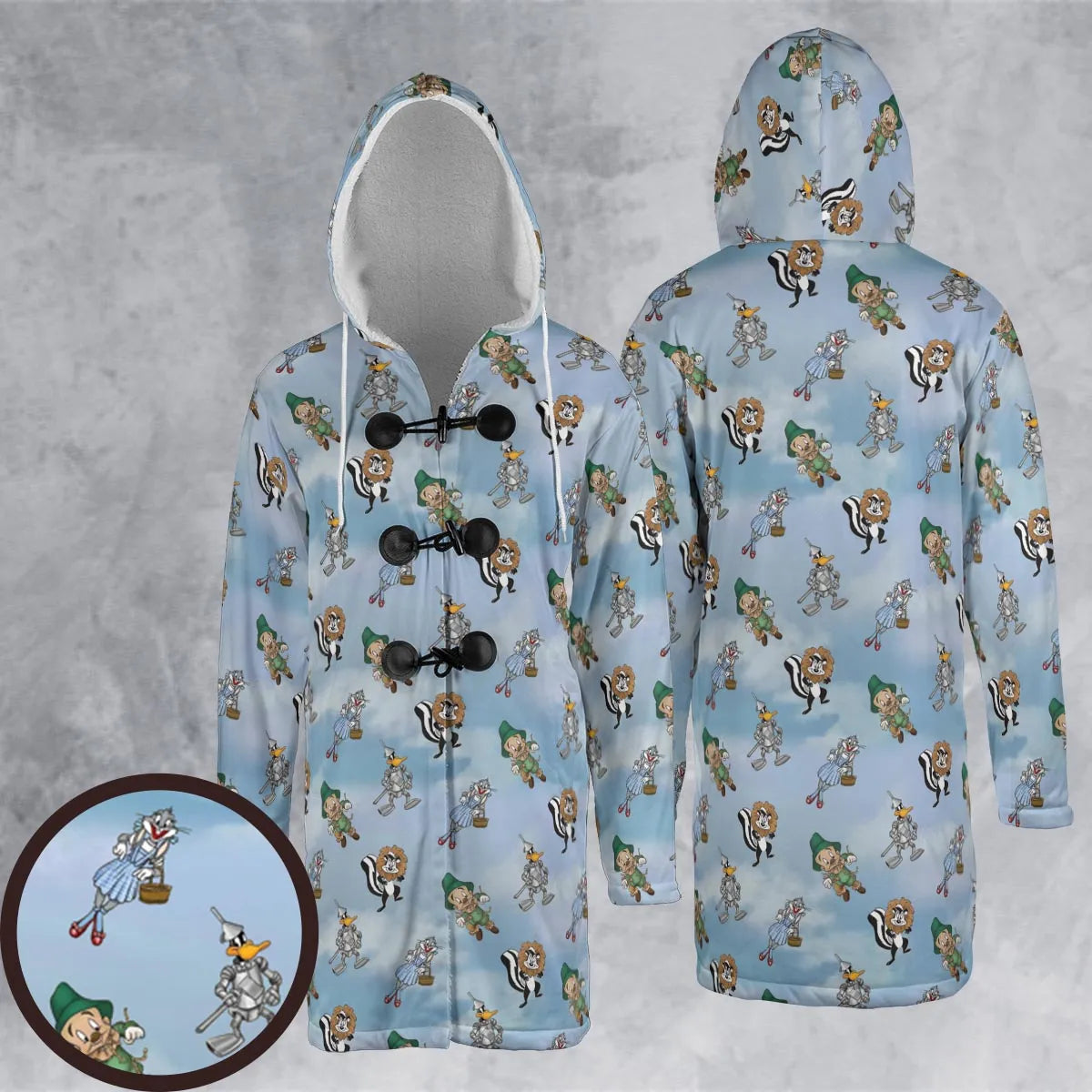 Hooded Cloak Coat - G3UBZH28