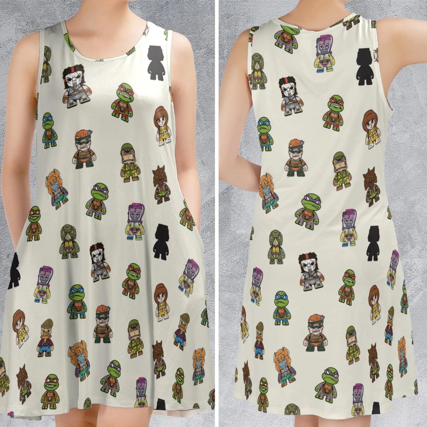 Sleeveless Dress - NCN2LHXK