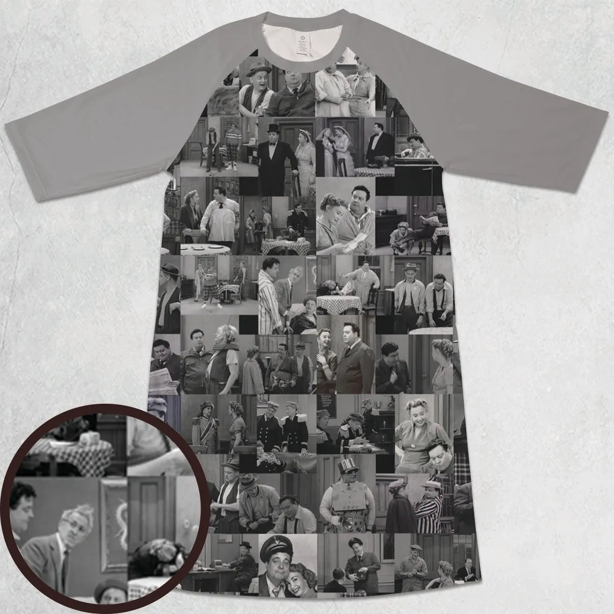 3/4 Sleeve Raglan Dress - Q4SC23W2