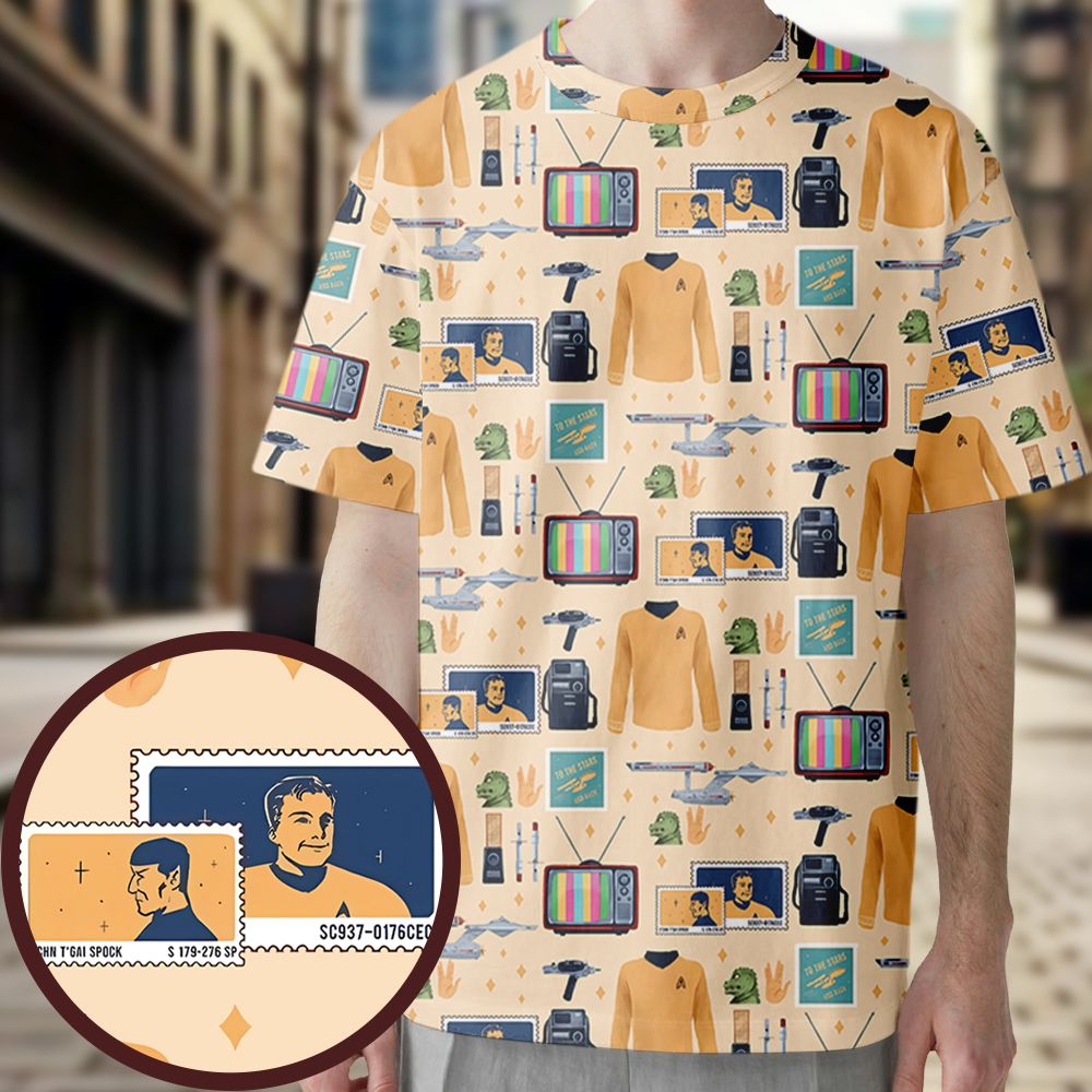 All-Over Print Unisex T-Shirt - 3R7HLRXU -  - 1