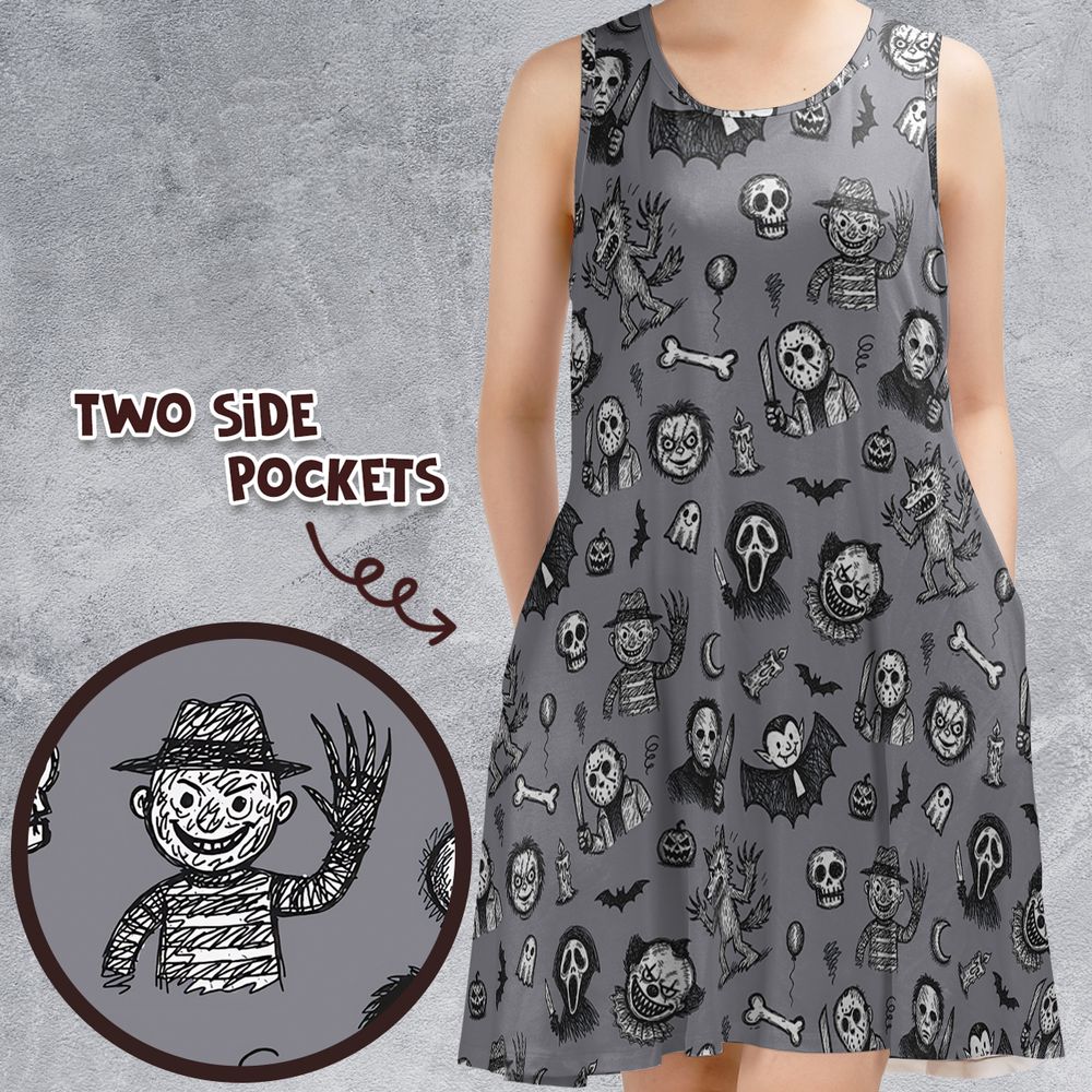 Sleeveless Dress - LTYBX7AG -  - 1