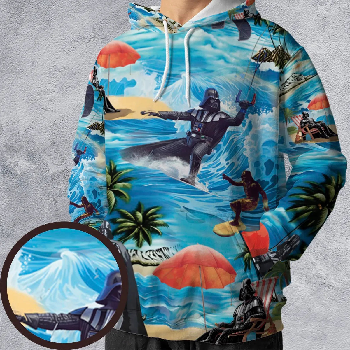 All-over Print Hoodie - 3VZHNW69