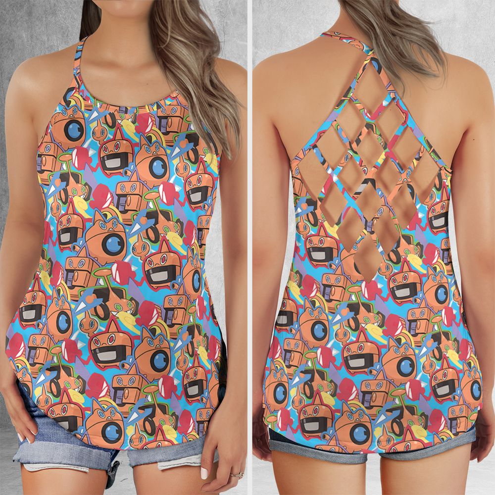 Criss Cross Tank Top - GBBQN9DM -  - 1