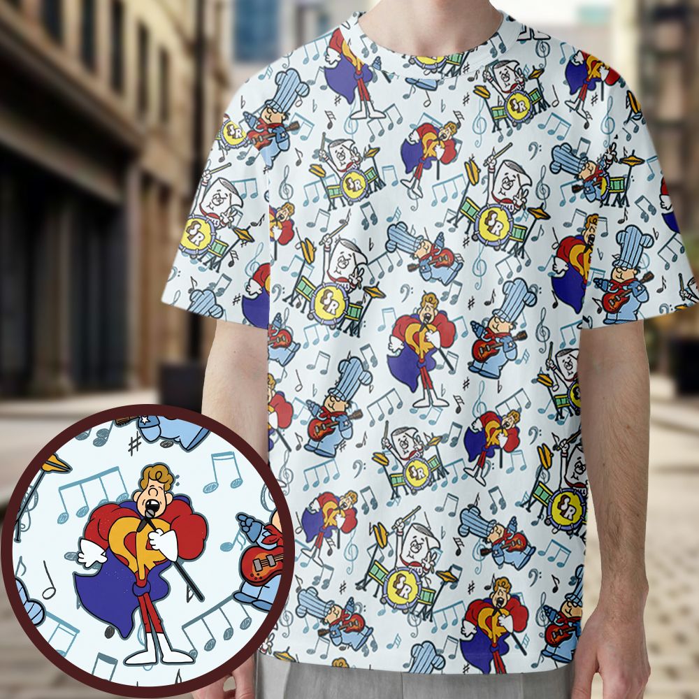 All-Over Print Unisex T-Shirt - 8T3Z1QPH -  - 1