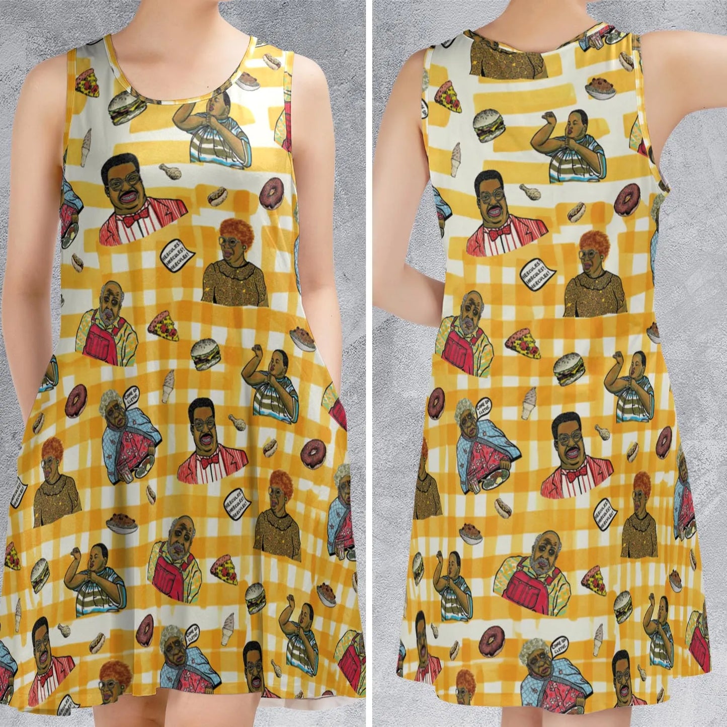 Sleeveless Dress - 2EH48A31