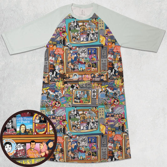 3/4 Sleeve Raglan Dress - 4TX831KP